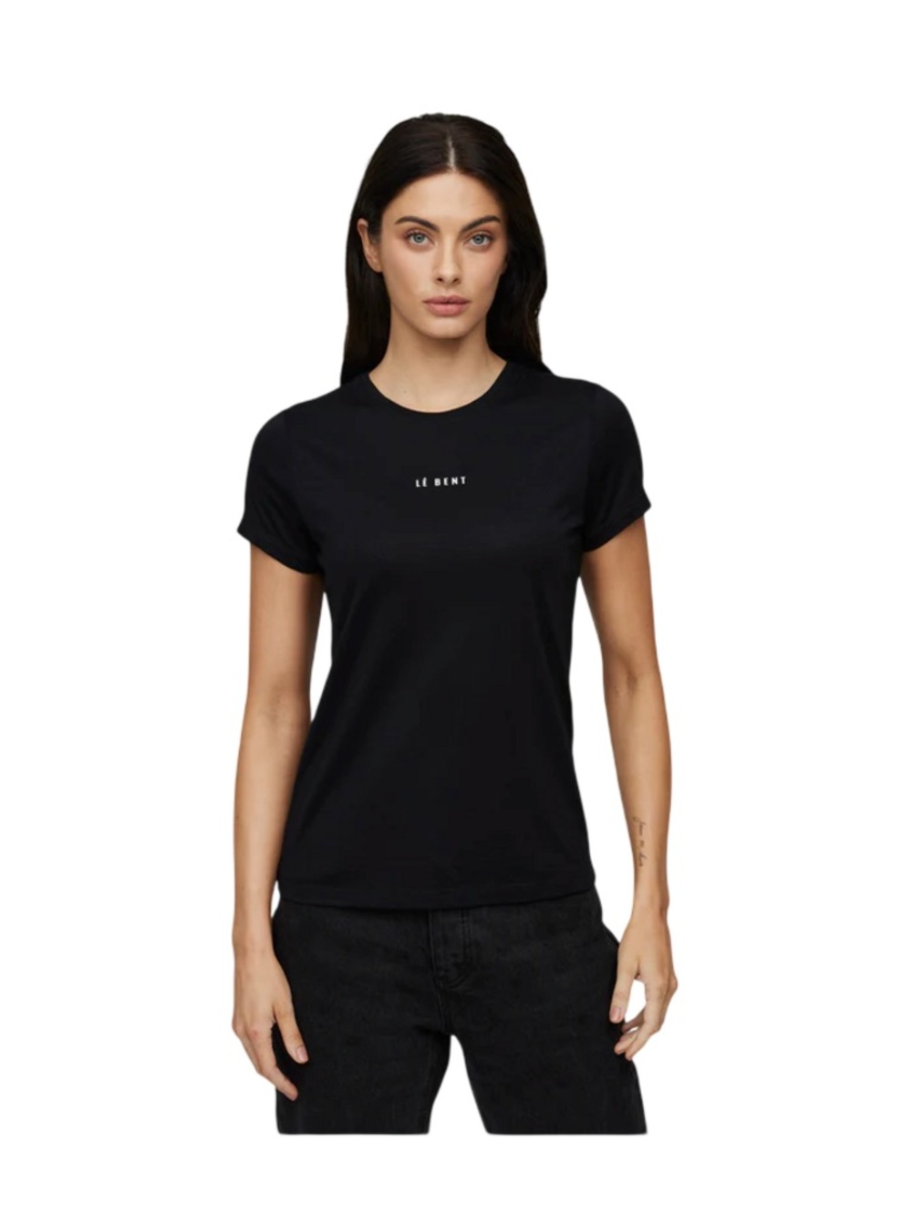 Le Bent Women’s Short Sleeve Ultralight Tee Black